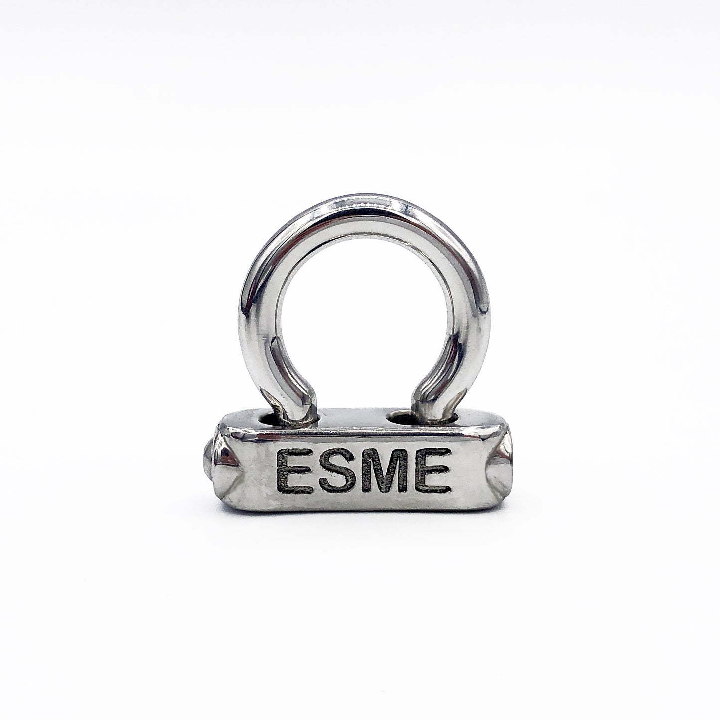 Shackle, Steel, Lettering, Front