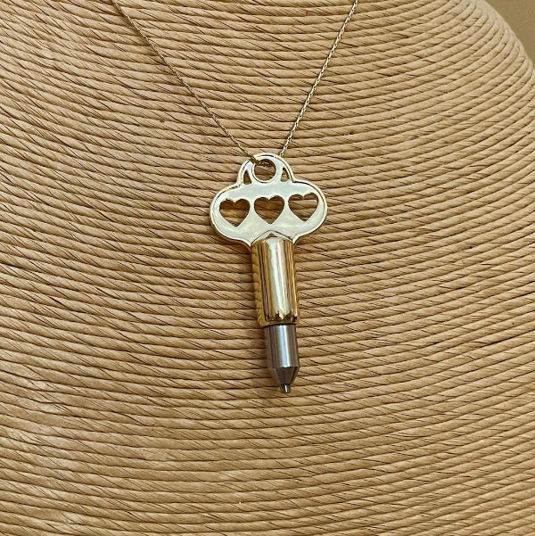 Solid, Brass, Decorative Key Handle