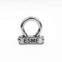 Shackle, Steel, Lettering, Front