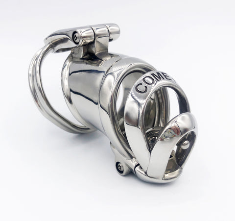 Customize Stainless Steel/ Titanium Chastity Cage With Urethra